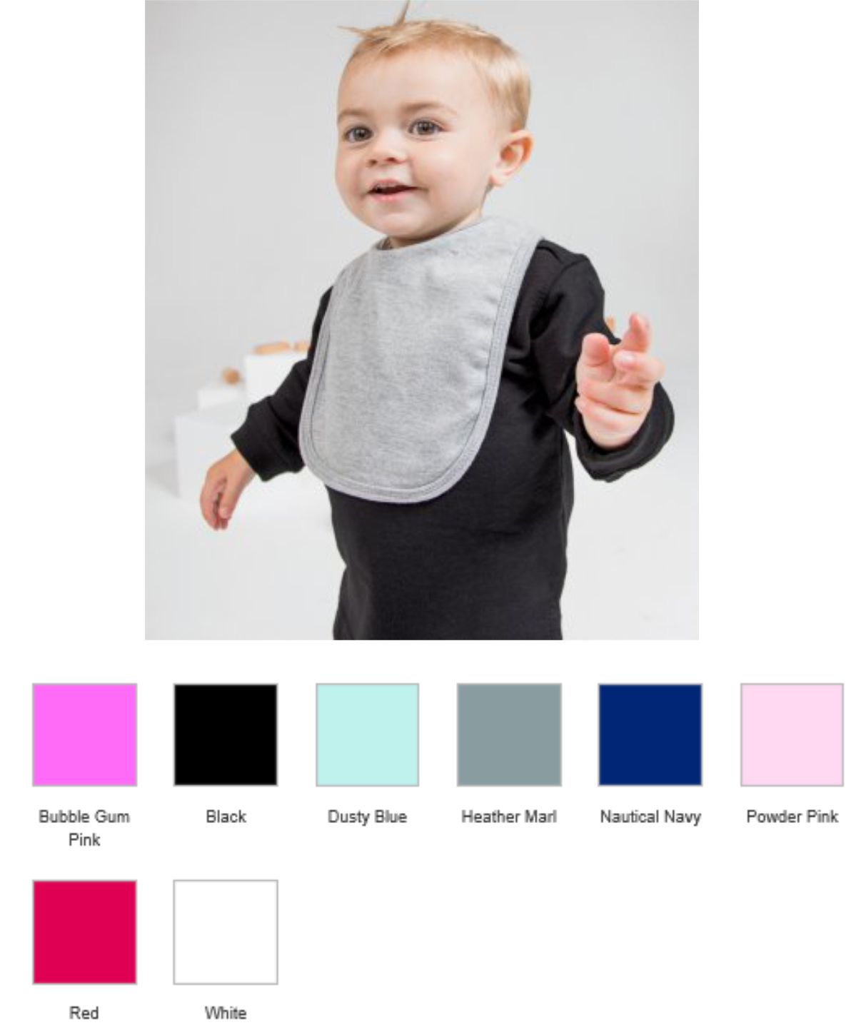 Babybugz BZ12 Baby Bib  Babybugz BZ12 Baby Bib